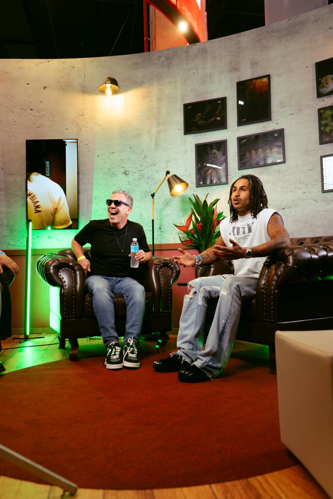 aLeda Coffeeshop no estande