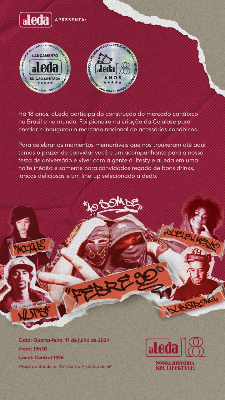 Convite aLeda 18 anos