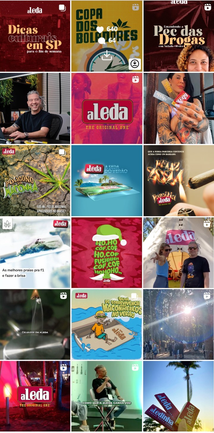 Feed da aLeda antes do retrofit