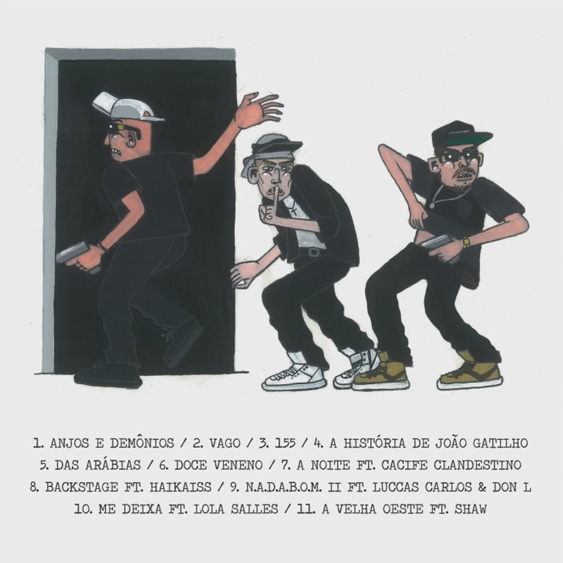 Contracapa do álbum .155