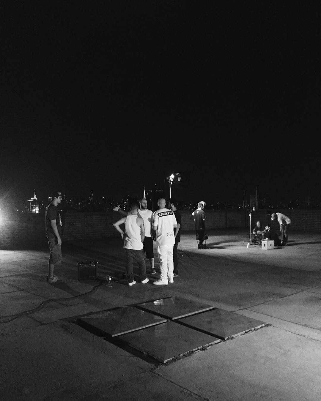Gravação do clipe do .155 no topo do Mirante do Vale, em 2015