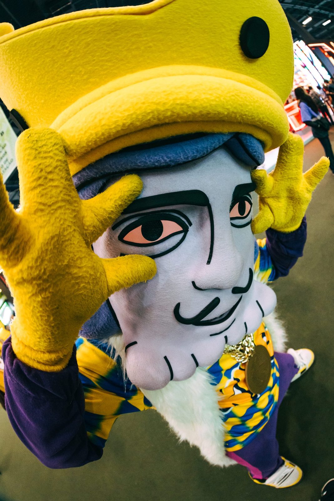 Mascote Rei da KING