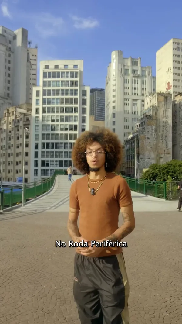 Mateuso apresenta a Roda Periférica na rua