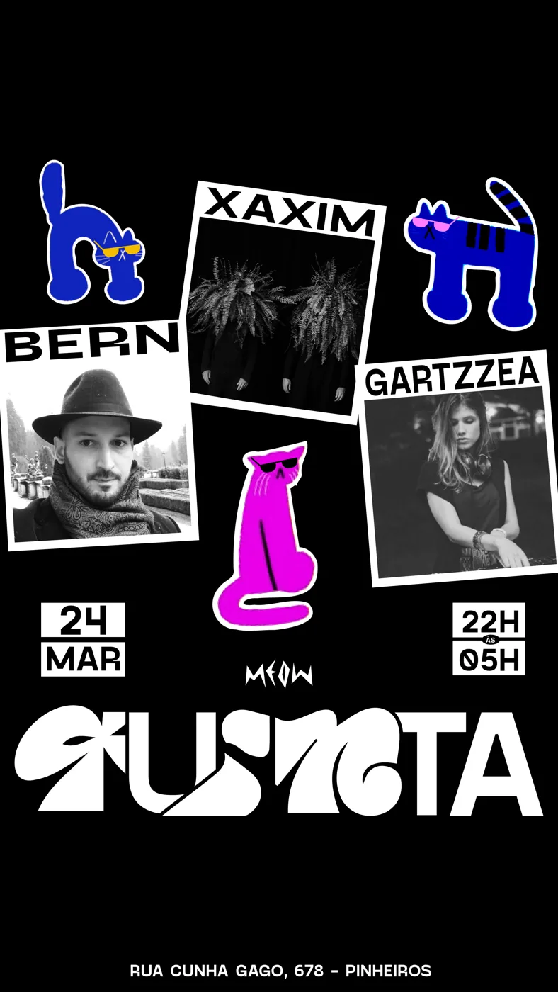 Flyer de quinta 24 de março