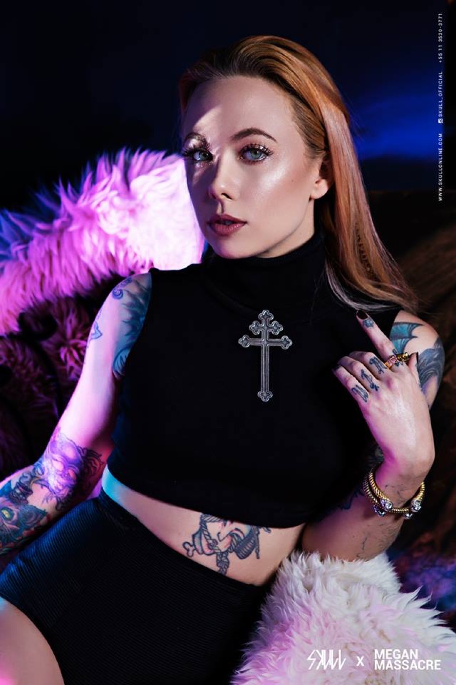 Editorial SKULL x Megan Massacre